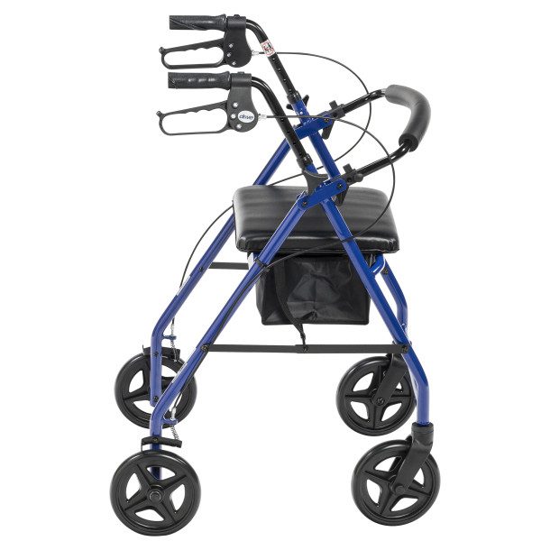 rollator – 7.5” wheels – blue rollator – 7.5” wheels – blue
