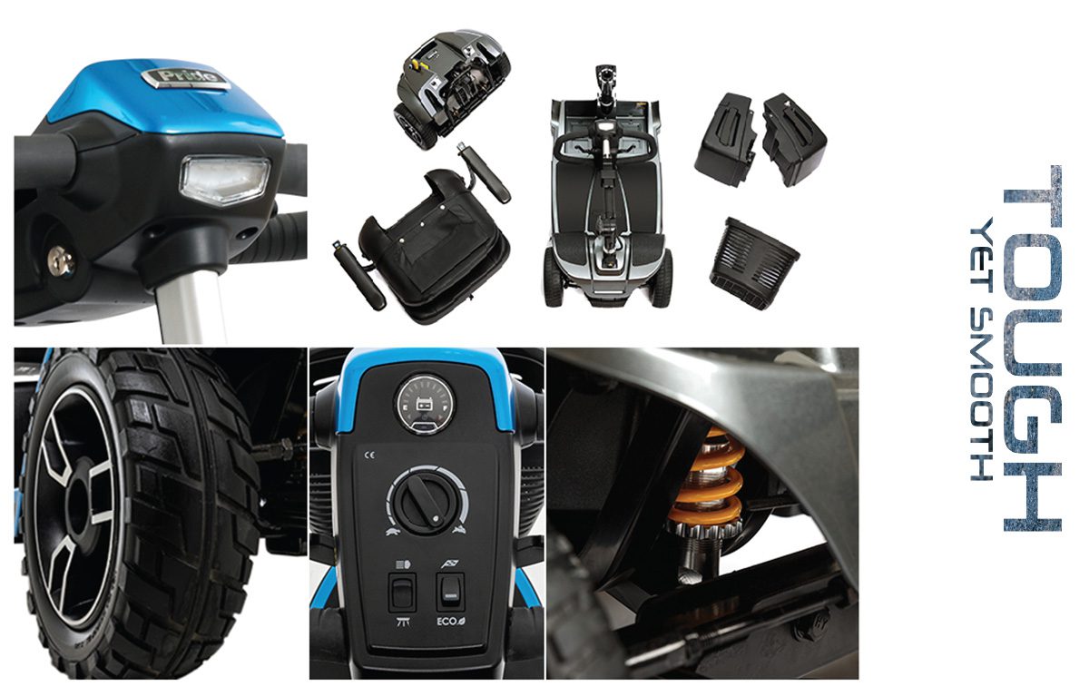 Heavy Duty Pride Revo Mobility Scooter S67