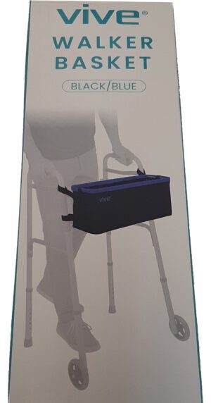 walker basket grey
