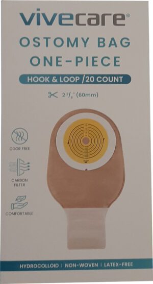 ostomy bags hook & loop