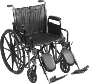 Drive Bariatric Sentra EC Heavy-Duty Wheelchair STD22ECDDA-ELR