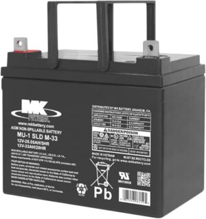 Mobility Scooter Battery MU-1 SLD M-33