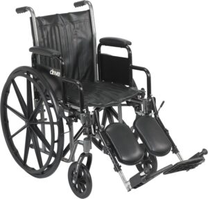 Wheelchair 18 Silver Sport 2 SSP218DDA-ELR