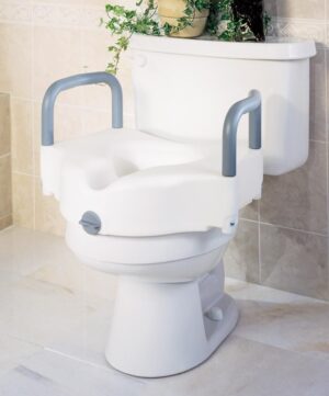 raised locking toilet seat G4-502RX1