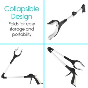 folding reacher grabber