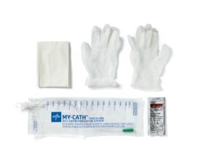 Touch-Free Self-Catheter Kit Urethral Insertion