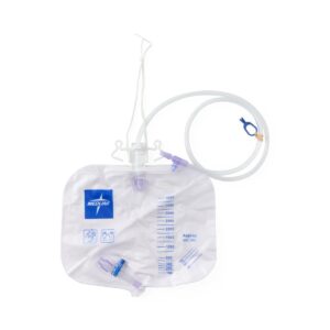 urinary drain bags with anti reflux devices