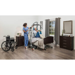 patient floor lift power base 500 lbs.