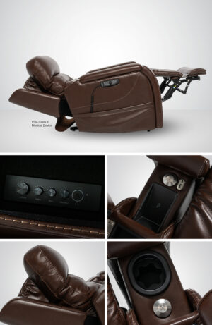 Pride Mobility VivaLift! Premier Lift Chair Recliner PLR-5900 coffee