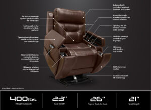 vivalift! premier lift chair recliner