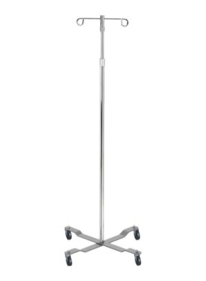 adjustable IV Pole 2 hooks 13033SV