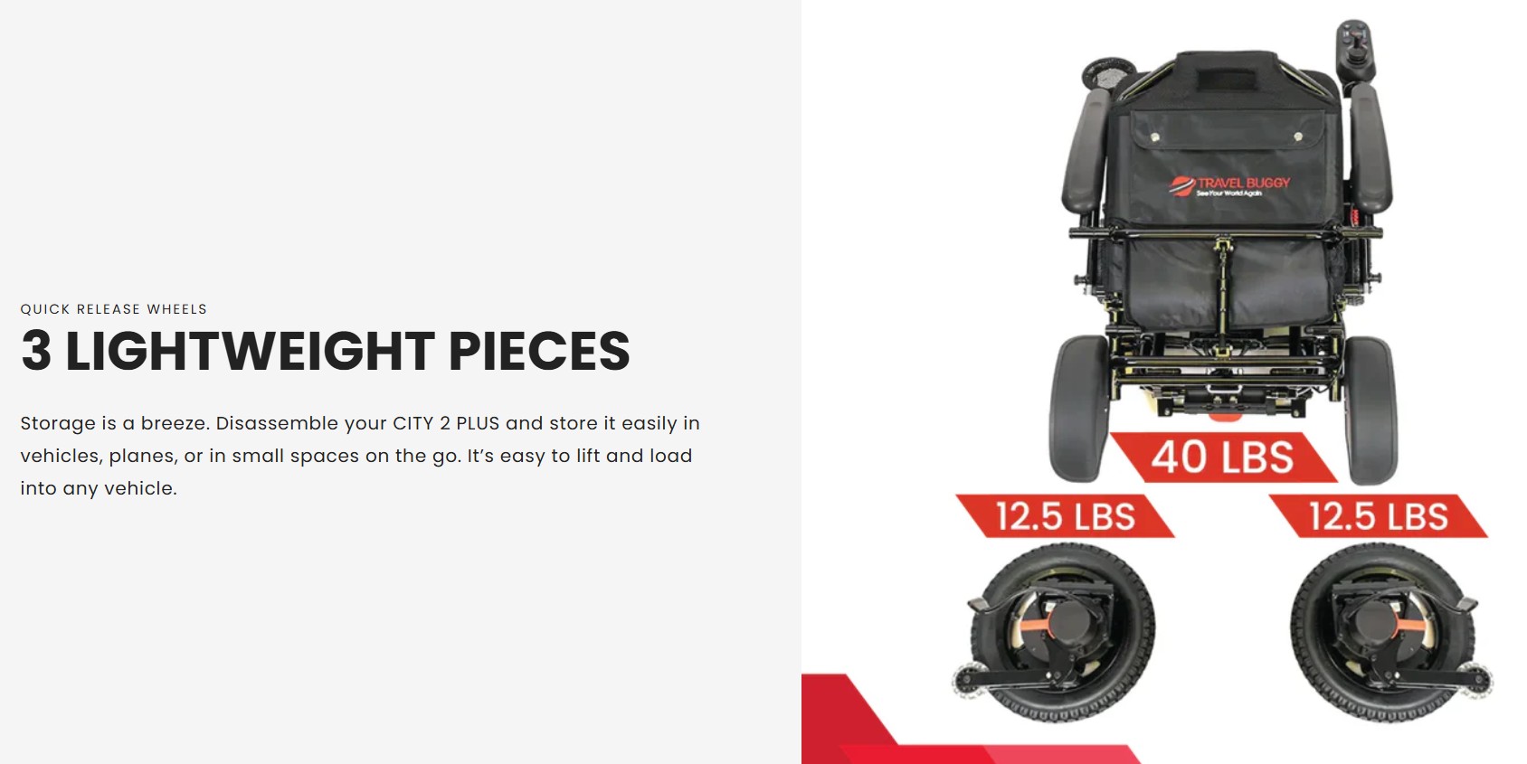 Disassemble your CITY 2 PLUS 
