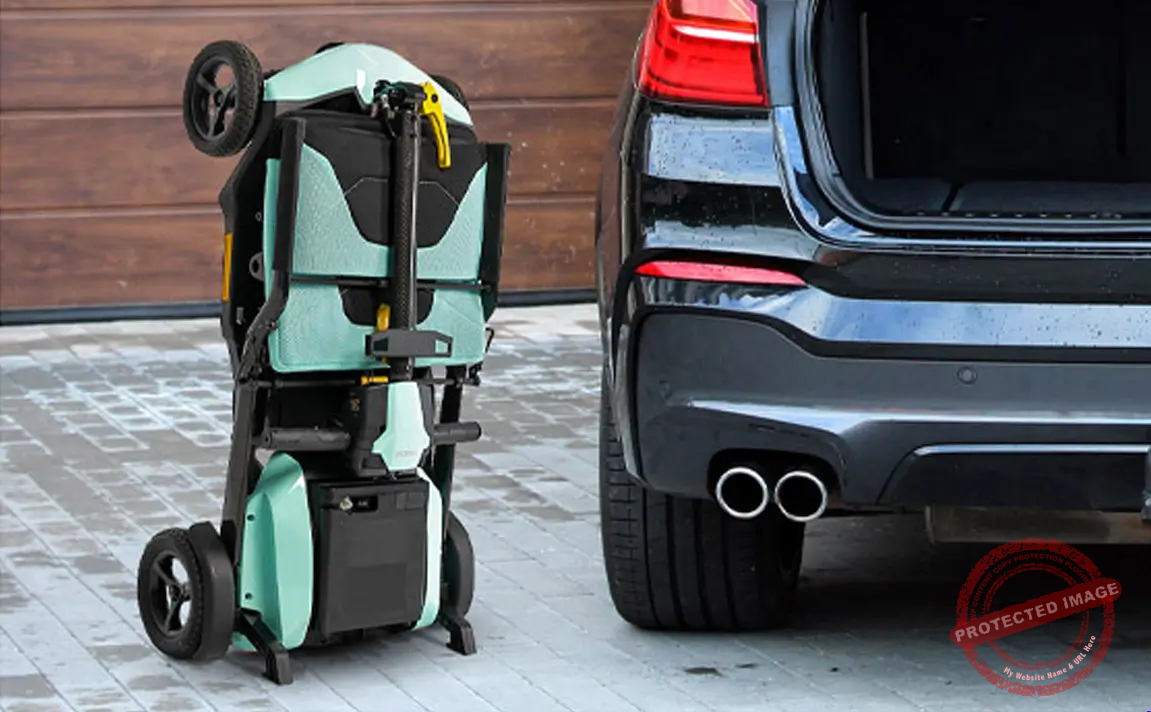 4 wheel folding super portable mobility scooter for rent