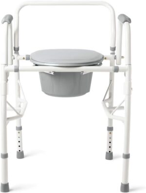 Medline Steel Drop-Arm Commodes G1-301DX1