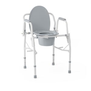 Medline Steel Drop-Arm Commodes G1-301DX1