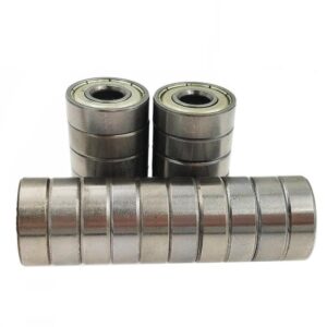 608 zz ball bearing double metal sealed