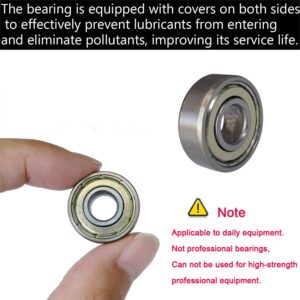 608 zz ball bearing double metal sealed