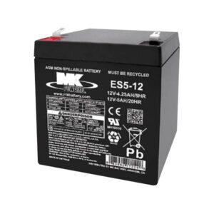 12v 5ah sealed agm mk battery es5 12